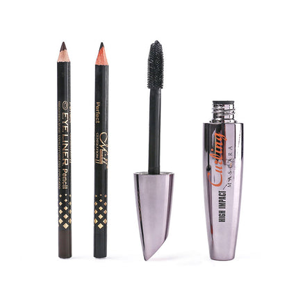 MENOW M12002 Thick Mascara + Two-Color Eyeliner Black/Brown Hypersku