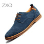 Suede Oxfords Men Leather Shoes Zendrop