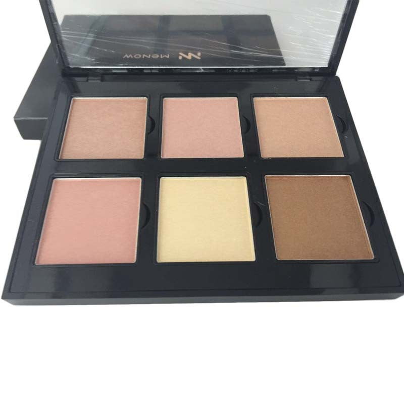 MENOW Light Bronze 6 Pan Eyeshadow Palette Hypersku