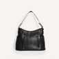 Retro Tassel Zipper Solid Color Tote Bag Kiwidrop