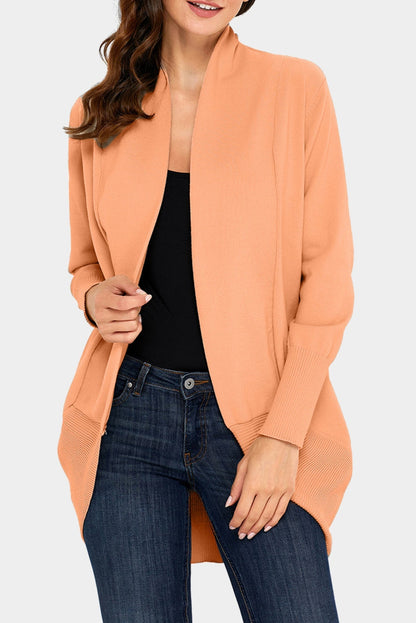 Super Soft Long Sleeve Open Cardigan Kiwidrop