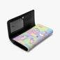 Foldable Wallet Kawaii Unicorn, Pastel Rainbow, Clouds, Pink, Purple, Blue, Yellow, Sleepy Unicorn, Hungry Unicorn, Moon, Candy, Donuts, Ice Cream (Designed by Dunbi)