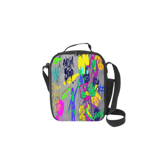 Lunch Box Bags Graffiti, Paint, Art, Spray Painting, Don't Give Up, Inspirational, Motivational (Designed by Dunbi)