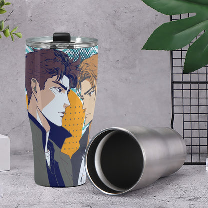 Cone Tumbler 30oz  Anime, Nostalgia, Guy Crush, Boys, Emotions, Friendship, Handsome (Designed by Dunbi)