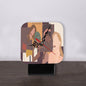 All-Over Print Square Shape Wood Clock Afro Latinas, Latinas, Community, Beauty, Grace, Style, Fashion. Trendsetters (Designed by Dunbi)