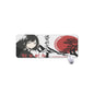 Mouse Pad Plus Size Japan, Japanese, Red, Samurai, Pretty Girl, Tiger, Kanji, Mountains (Designed by Dunbi)