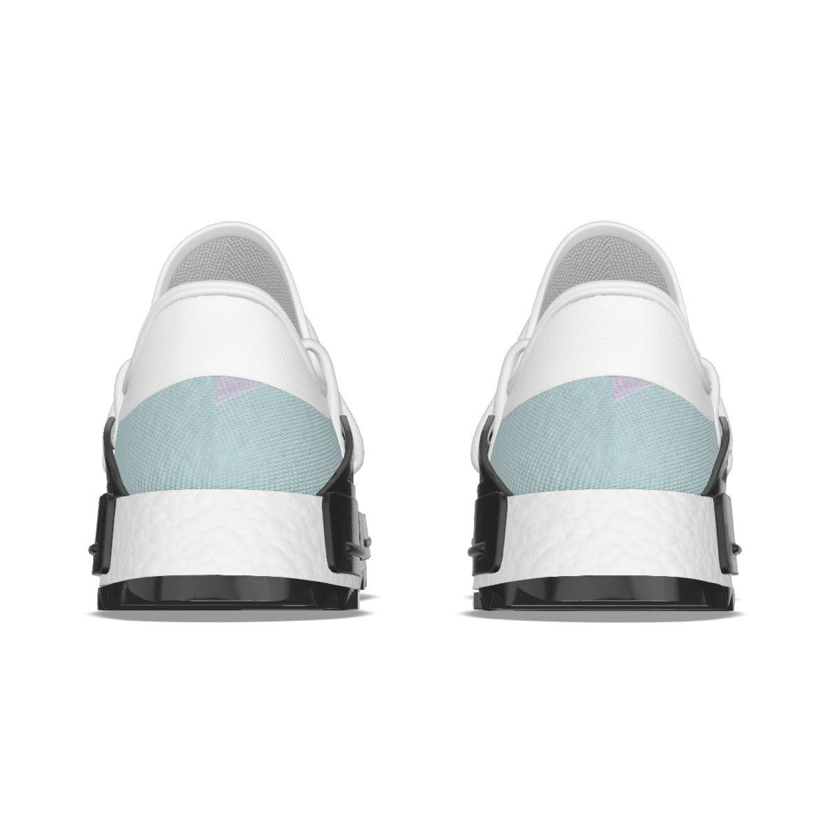 Women's Mesh Sneakers Pastel Crossed Stripes (Designed by Dunbi)