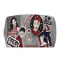 PU Cosmetic Bag Kpop Inspired, Itzy, BTS, BLACKPINK, Annyeong, Bias, I Love Kpop, Marble, Black and Red, Idol Ryujin, Jin (Designed by Dunbi)