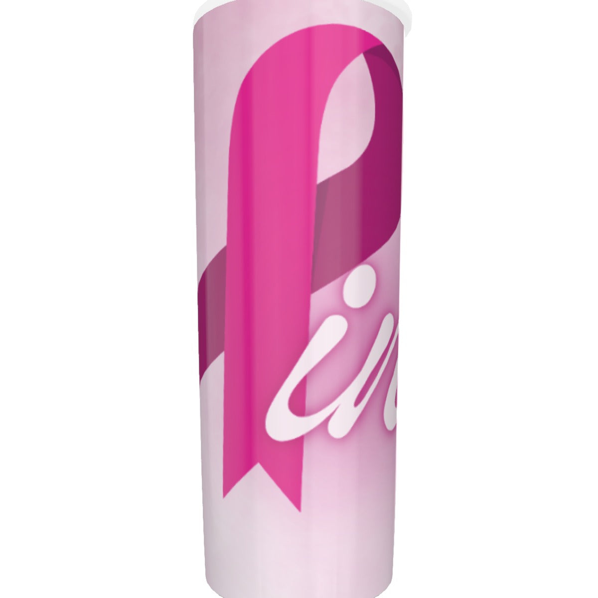 Tumbler with Twinkle Surface  20oz Pink Breast Cancer Awareness (Designed by Dunbi) Yoycol