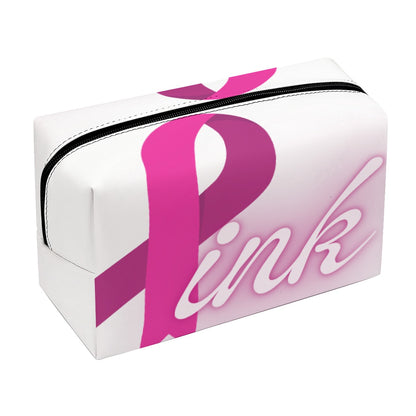 PU Cosmetic Bag Pink Breast Cancer Awareness (Designed by Dunbi) Yoycol