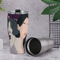 Cone Tumbler 30oz Irish Woman, Black Woman, Korean Woman, Japanese Woman (Designed by Dunbi)