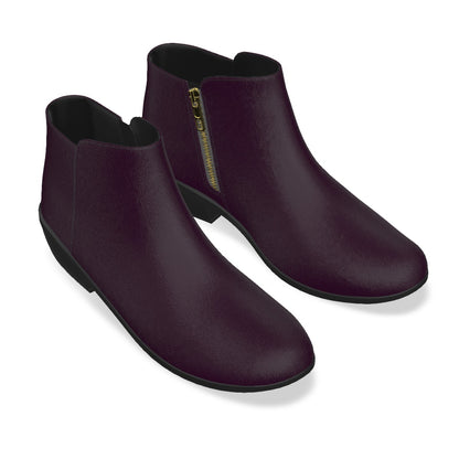 Women's Fashion Boots Plum (Designed by Dunbi) Yoycol