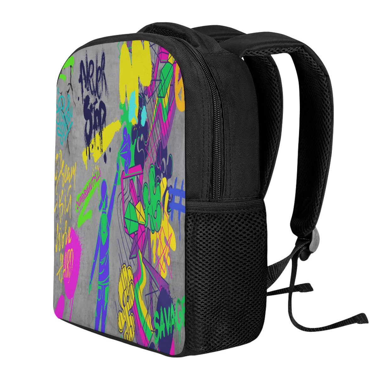 Student Backpack Graffiti, Paint, Art, Spray Painting, Don't Give Up, Inspirational, Motivational (Designed by Dunbi)