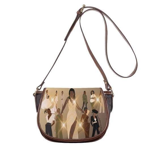 Tambourin Bag With Single Strap Black Women in Fashion, Style, Trendsetter, Beauty, Edge, Grace, Elegance, Confidence, Glowing, (Designed by Dunbi)