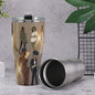 Cone Tumbler 30oz  Black Women in Fashion, Style, Trendsetter, Beauty, Edge, Grace, Elegance, Confidence, Glowing, (Designed by Dunbi)