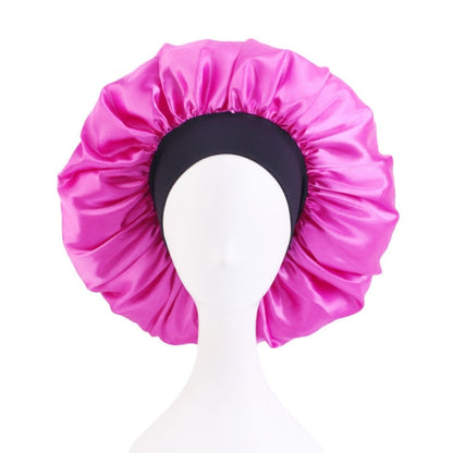 Women Satin Round Cap Sleep Hat Hair Protection Care Zendrop