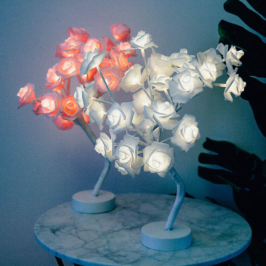 Rose Flower Tree LED Lamp