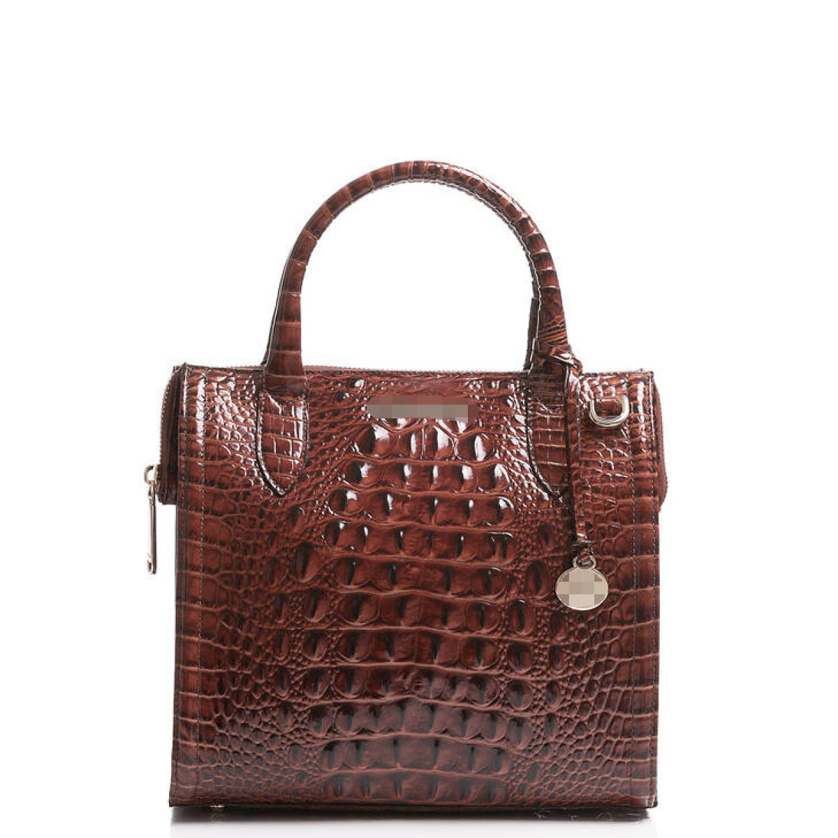 Retro Crocodile Pattern Crossbody Bag Kiwidrop