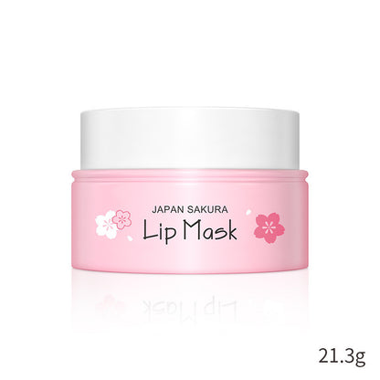 Sakura Lip Mask 8g Bouncy  Moisturizing And Moisturizing