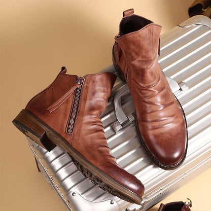 Men Boots Winter Shoes For Martin Boots Leather Shoes Zendrop