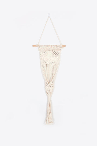 Macrame Basket Wall Hanging