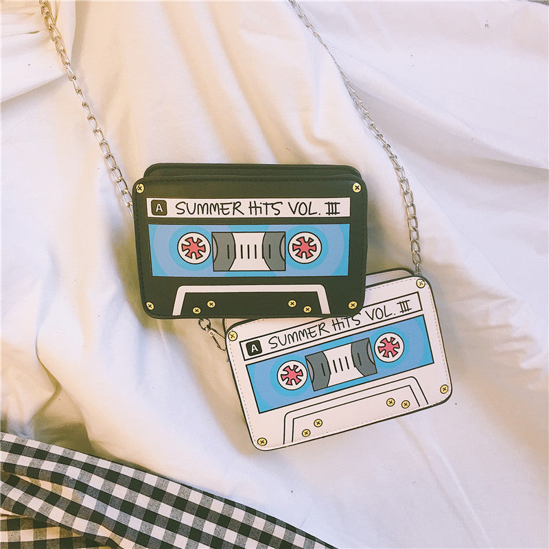 Women's Summer Hits Cassette Tape Shoulder Bag nihaodropshipping