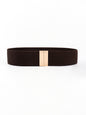 Alloy Buckle Elastic Belt