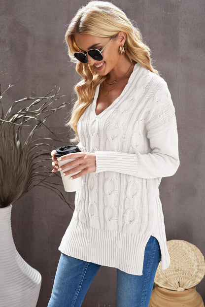 Oversized Cozy up Knit Sweater Kiwidrop