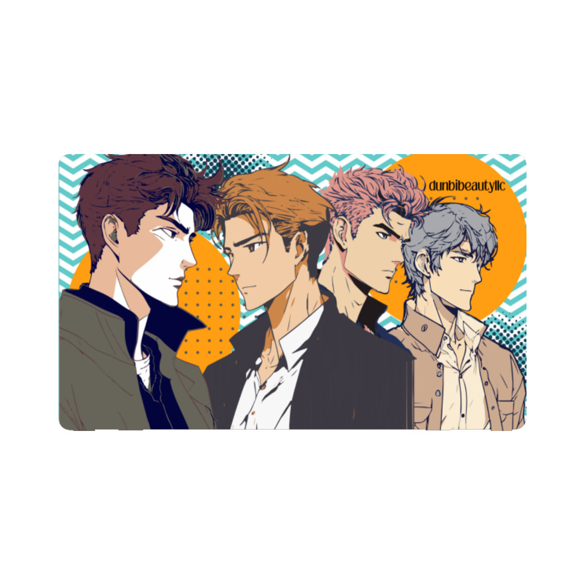 Nintendo Switch Game Console Stickers ｜PVC - Anime, Nostalgia, Guy Crush, Boys, Emotions, Friendship, Handsome (Designed by Dunbi)