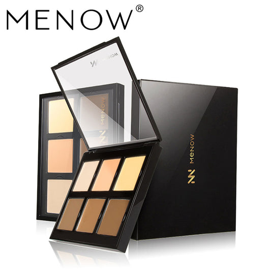 MENOW CO01 HD 6 Colors/Set of Concealer Palette Face Contour Retouching Cosmetics Hypersku