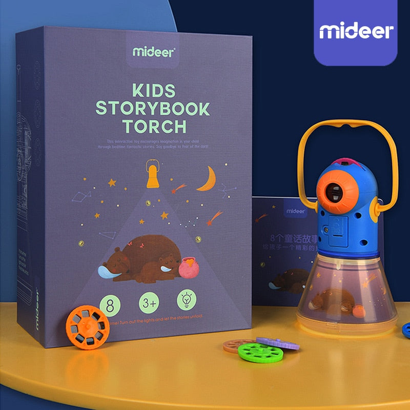 ⚠️🚨🔊 Children's Toy Storybook Torch Projector Zendrop