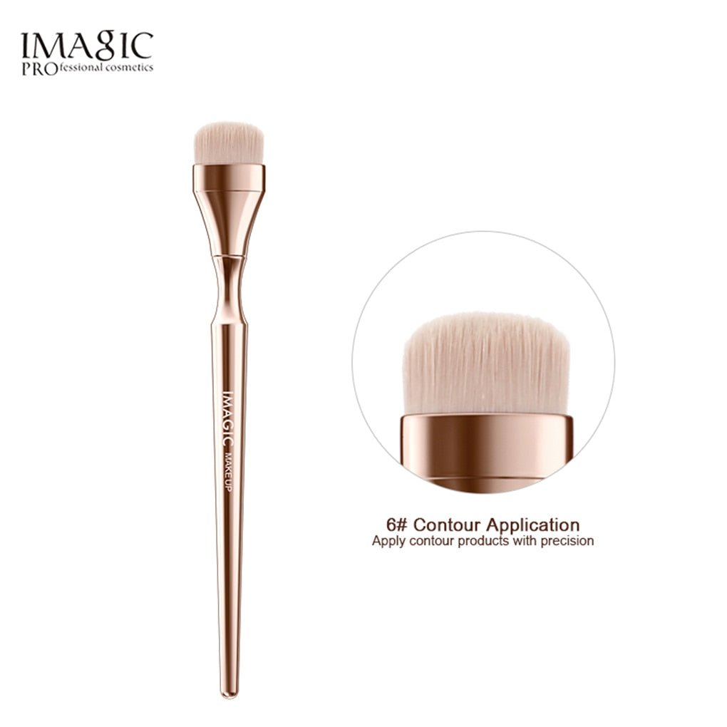 9pcs/Set Makeup Brushes Eye Shadow Powder Foundation Brush Blending Beauty Tools Nylon Hair Plastic Handle - DunbiBeauty, LLC