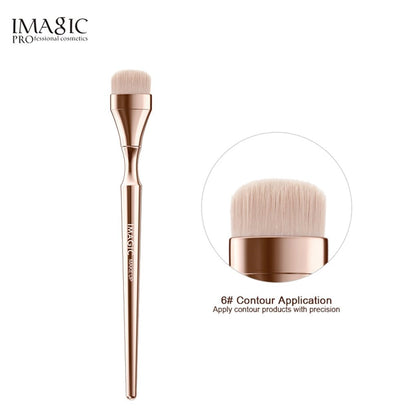 9pcs/Set Makeup Brushes Eye Shadow Powder Foundation Brush Blending Beauty Tools Nylon Hair Plastic Handle - DunbiBeauty, LLC