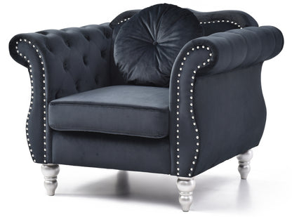 Glory Furniture Hollywood G0663A-C Chair , BLACK