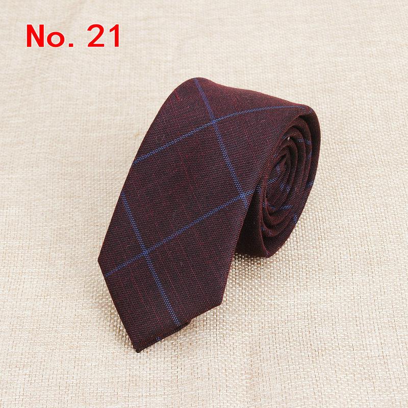 Men's Colorful Narrow Neckties Dsers