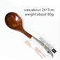 Solid Wood Cooking Tool Eco-friendly Teak Spatula Rice Scoop Environmental Protection Tableware Household Kitchen Supplies Dsers