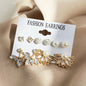 Women's Zinc Alloy Variety Earring Sets Dsers