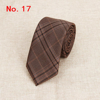 Men's Colorful Narrow Neckties Dsers