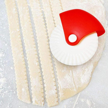 Pizza Pastry Wheel Pie Pastry Cutter DIY Dough Cutting Tools Lattice Rolling Cutter Decoration Baking Tools Kitchen Gadgets Dsers