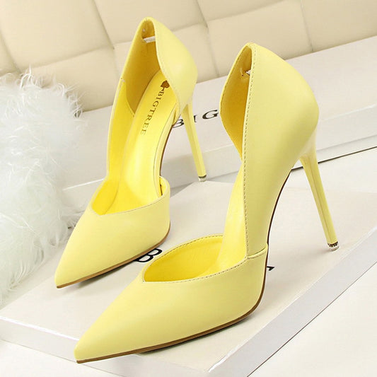 Women's High Heels with Open Sides Dsers