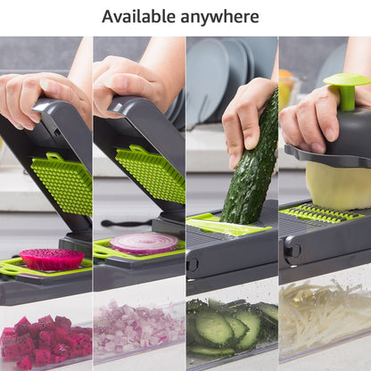 Vegetable Cutter Multifunctional Slicer Fruit  Potato Peeler Carrot Grater Kitchen accessories basket vegetable slicer Dsers