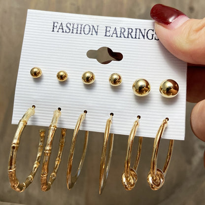 Women's Zinc Alloy Variety Earring Sets Dsers