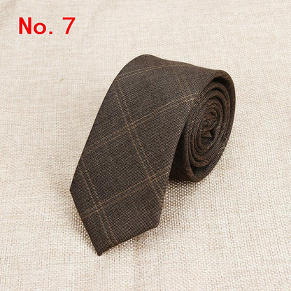 Men's Colorful Narrow Neckties Dsers