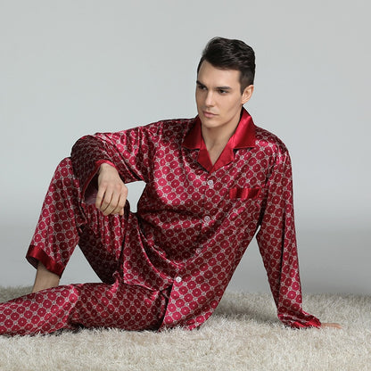 Men's Silk Pajama Sets Dsers