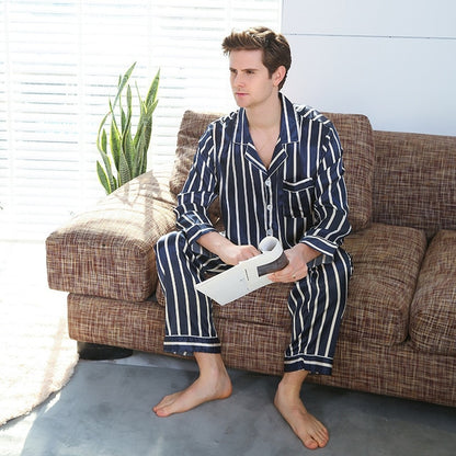 Men's Silk Pajama Sets Dsers