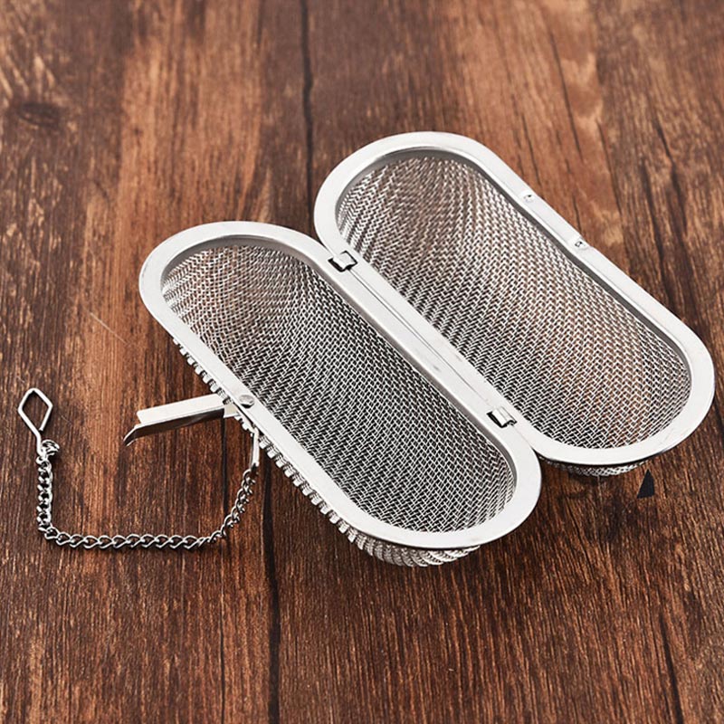 Reusable Spice Loose Tea Leaf Herbal Tool Tea Strainer Hanging Tea Infuser Stainless Steel Tea Accessories Dsers