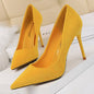 Women's Suede High Heel Stilettos Dsers