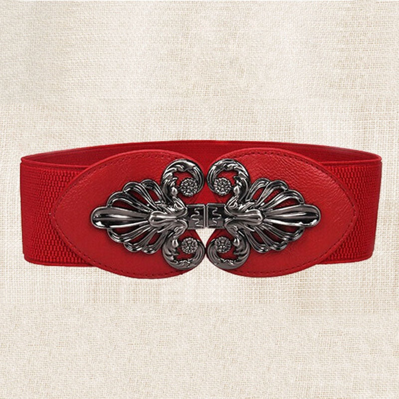 Women's Wide Elastic Fashion Belts Dsers