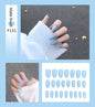 Nail Art Fake Nails Stiletto Tips Clear Press on Long False with Glue Coffin Stick Display Full Cover Artificial Designs Matte Dsers