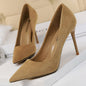 Women's Suede High Heel Stilettos Dsers